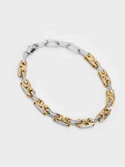 Adalyn Two-Tone Interlocking Bracelet