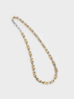 Adalyn Two-Tone Interlocking Necklace