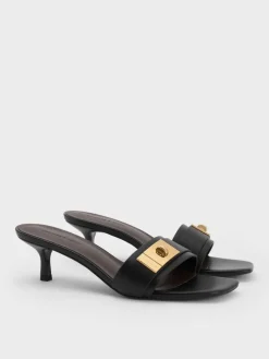 Aelin Kitten-Heel Mules