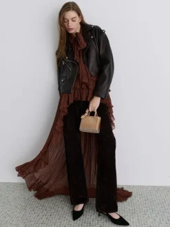 Albany Leather Crystal Mini Bag