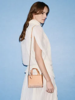 Albany Leather Crystal Mini Bag