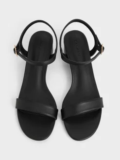 Alec Block-Heel Ankle-Strap Sandals