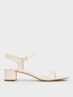 Alec Block-Heel Ankle-Strap Sandals