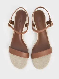 Alec Block-Heel Ankle-Strap Sandals