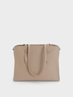 Allyn Elongated-Handle Tote Bag