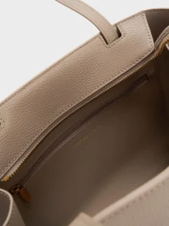 Allyn Elongated-Handle Tote Bag