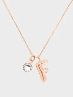 Alphabet 'F' Charm