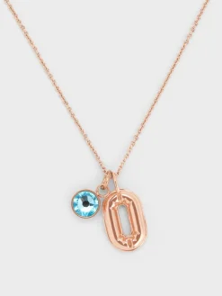 Alphabet 'O' Charm