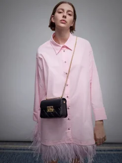 Alva Quilted Chain-Handle Bag