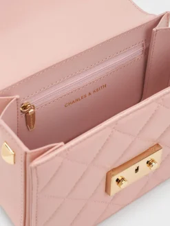 Alva Quilted Chain-Handle Bag