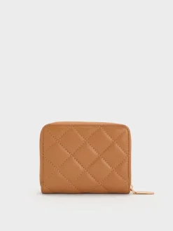 Alva Quilted Zip-Around Wallet
