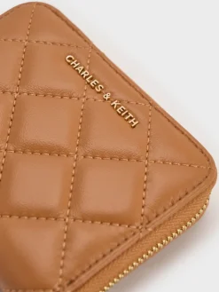 Alva Quilted Zip-Around Wallet