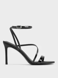 Andricia Patent Strappy Stiletto Sandals
