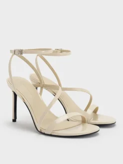 Andricia Patent Strappy Stiletto Sandals
