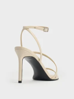Andricia Patent Strappy Stiletto Sandals