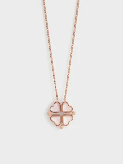 Annalise Clover Heart Necklace