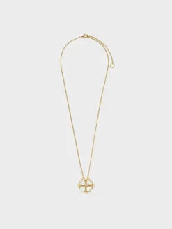 Annalise Clover Heart Necklace