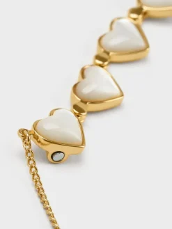 Annalise Clover Heart Necklace