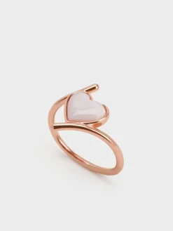 Annalise Heart Stone Ring