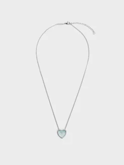Annalise Resin-Heart Necklace
