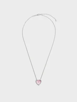 Annalise Resin-Heart Necklace