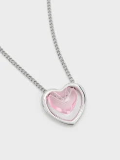 Annalise Resin-Heart Necklace