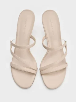 Arden Wavy Heeled Mules