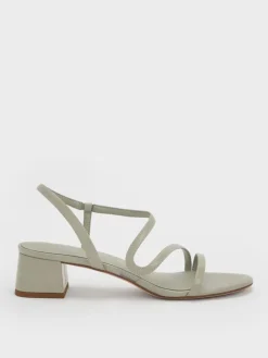 Arden Wavy Slingback Sandals