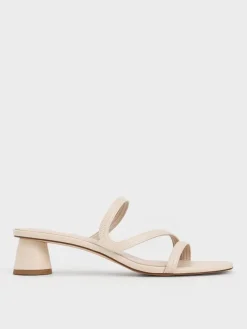 Arden Wavy Strap Mules