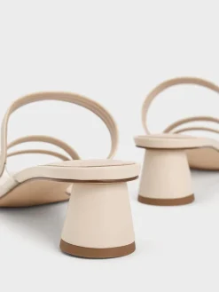 Arden Wavy Strap Mules