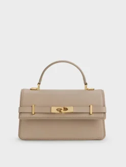 Arlet Belted Top Handle Bag