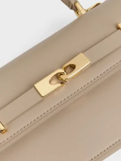 Arlet Belted Top Handle Bag