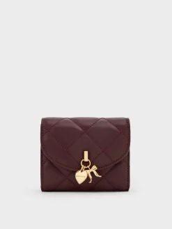 Arrietty Quilted Curved-Flap Wallet