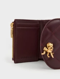 Arrietty Quilted Curved-Flap Wallet