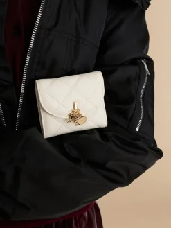 Arrietty Quilted Curved-Flap Wallet