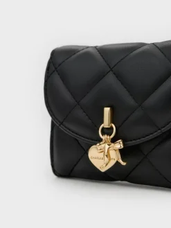 Arrietty Quilted Curved-Flap Wallet