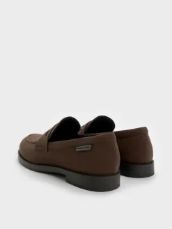 Arven Faux Suede Penny Loafers