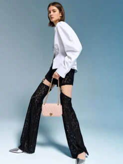 Arwen Diamond-Quilt Shoulder Bag