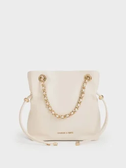 Arya Braided-Chain Crossbody Bag