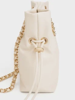 Arya Braided-Chain Crossbody Bag