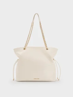 Arya Braided-Chain Tote Bag