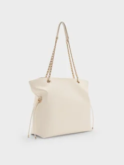 Arya Braided-Chain Tote Bag