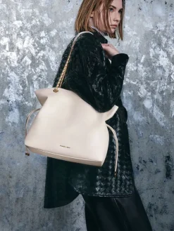 Arya Braided-Chain Tote Bag