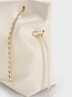 Arya Braided-Chain Tote Bag