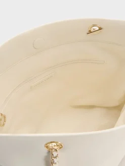 Arya Braided-Chain Tote Bag