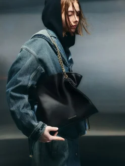 Arya Braided-Chain Tote Bag