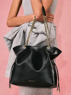 Arya Braided-Chain Tote Bag