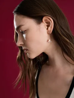 Athalia Gingerbread-Fairy Drop Earrings