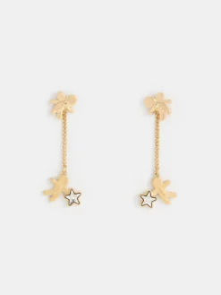 Athalia Gingerbread-Fairy Drop Earrings