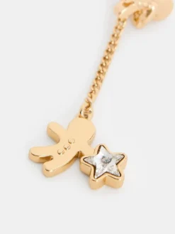 Athalia Gingerbread-Fairy Drop Earrings